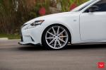 Lexus IS F on Vossen Wheels (VFS-10) 2017 года